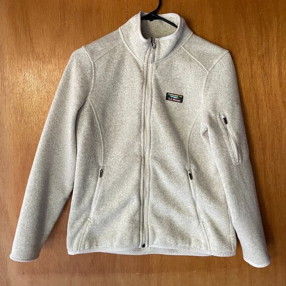 L.L. Bean Front Zip Pullover - Small Petite - Picture 1 of 2